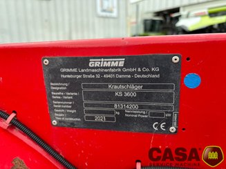 Broyeur de fanes Grimme ks 3600