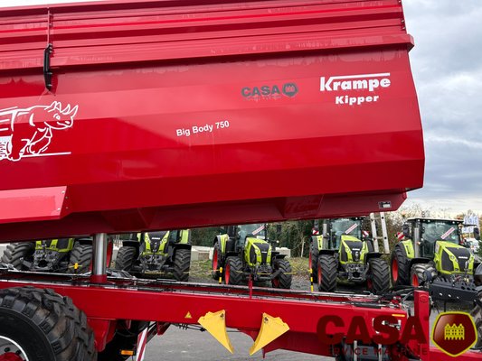 Benne agricole Kramp BigBody 750