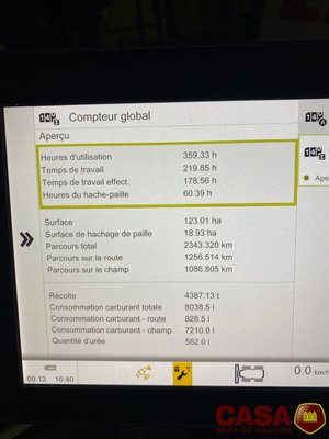 Moissonneuse batteuse Claas Trion 640