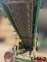 Triage et stockage des pommes de terre Dewaele-Briche Tapis téléscopique 15m50