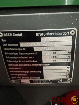 Tracteur agricole Fendt 930 profi plus 