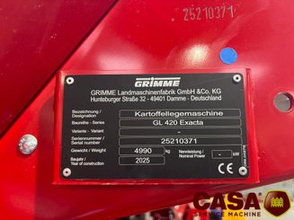 Planteuse de pommes de terre Grimme GL 420 Exacta