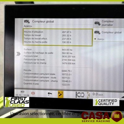 Moissonneuse batteuse Claas Trion 750