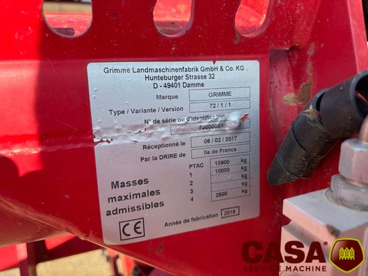 Arracheuse de pommes de terre Grimme GT 300