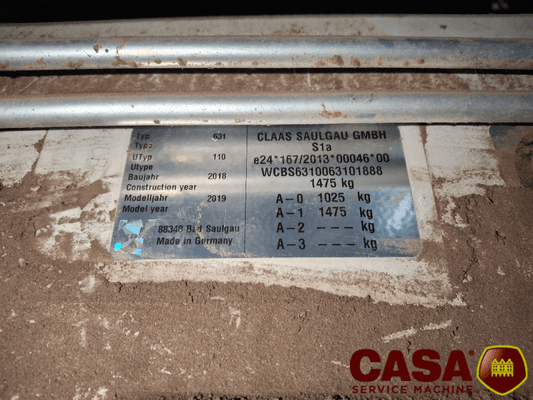 Faneur Claas Volto 1300 T 