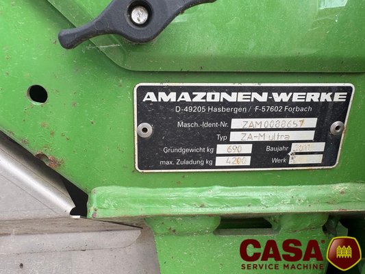 Distributeur d'engrais Amazone ZAM ULTRA 3600 