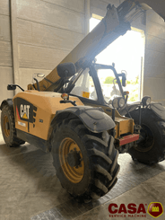 Chariot télescopique agricole Caterpillar TH 407 