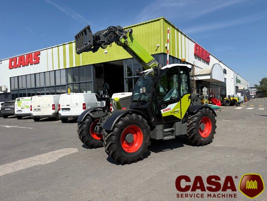 Chariot télescopique agricole Claas scorpion 6035