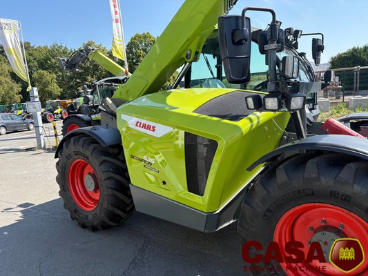 Chariot télescopique agricole Claas scorpion 6035