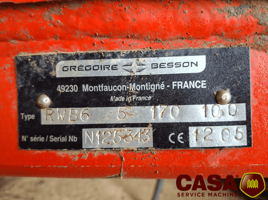 Charrue Gregoire Besson RWB 6