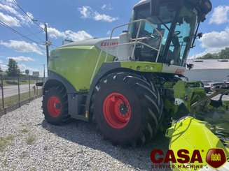 Ensileuse automotrice Claas Jaguar 950 telegonflage
