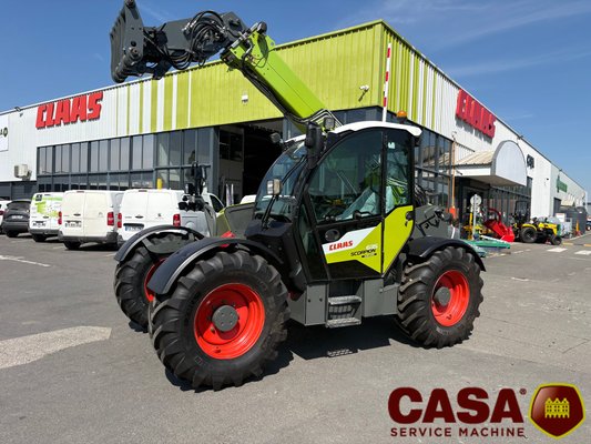Chariot télescopique agricole Claas scorpion 6035
