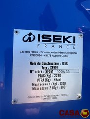 Tondeuse autoportée Iseki SF 551