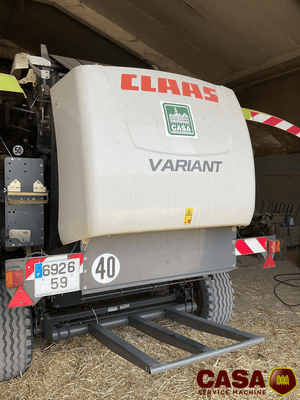 Presse à balles rondes Claas variant 380 RF 