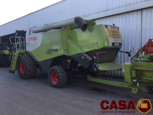 Moissonneuse batteuse Claas lexion 650