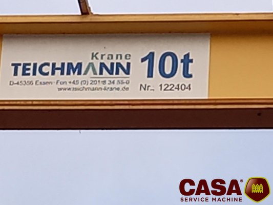 Pont roulant Teichmann 10 Tonnes 