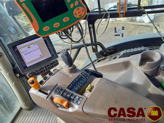 Tracteur agricole John Deere JD 6130 R chargeur 643R - GPS