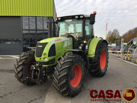 Tracteur agricole Claas Arion 640 cis pont av suspendu 