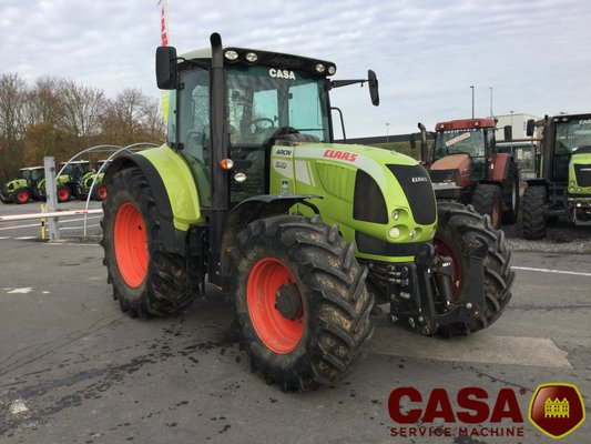 Tracteur agricole Claas Arion 640 cis pont av suspendu 