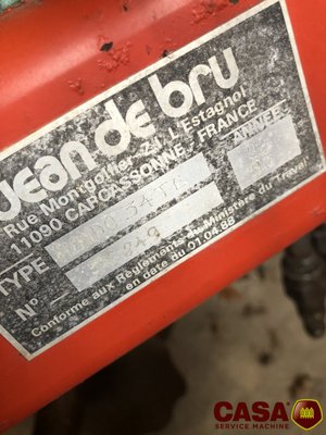 Déchaumeur à disques Jean de Bru Rondo 