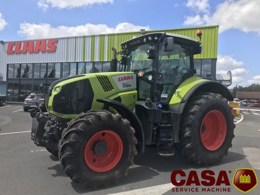 Tracteur agricole Claas Axion 800 CEBIS 