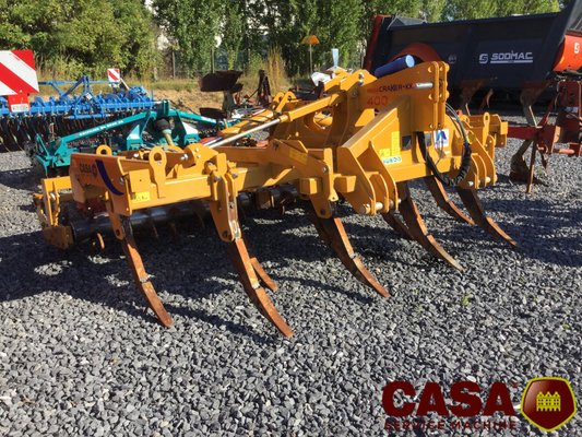 Déchaumeur à dents - CRAKER MEGA KX 400