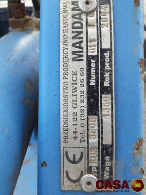 Déchaumeur à dents Mandam KUS 380 B 