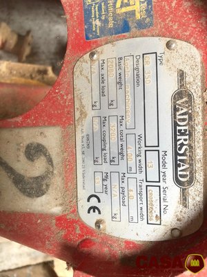 Déchaumeur à disques Väderstad carrier 