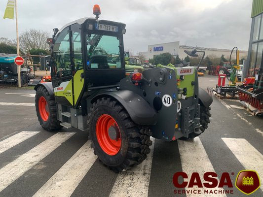 Chariot télescopique agricole Claas 736 Attelage Manitou