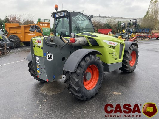 Chariot télescopique agricole Claas scorpion 736 varipower 40