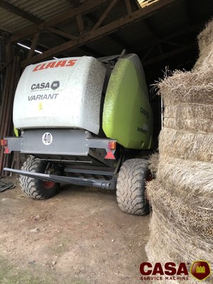 Presse à balles rondes Claas variant 380