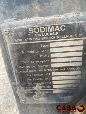 Benne agricole Sodimac 16t5