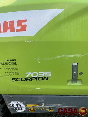 Chariot télescopique agricole Claas 7035