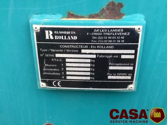 Épandeur à fumier Rolland V 214
