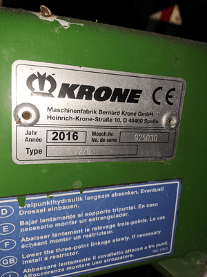 Faneur Krone KW 6 72/6