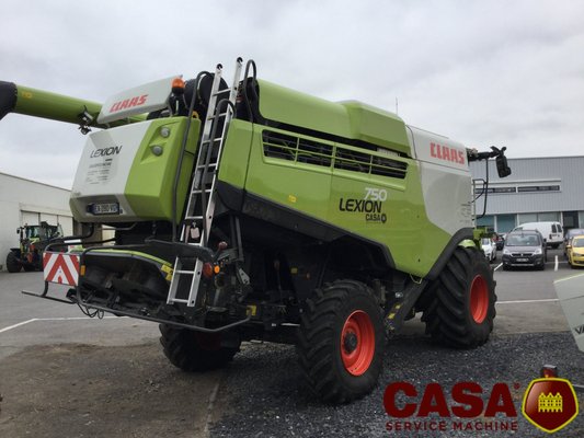 Moissonneuse batteuse Claas lexion 750 cemos-GPS-4D