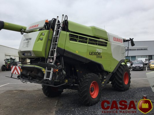 Moissonneuse batteuse Claas lexion 750 cemos-GPS-4D