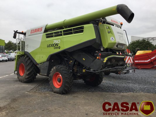 Moissonneuse batteuse Claas lexion 750 cemos-GPS-4D
