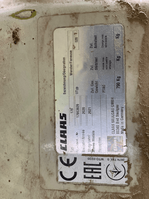 Faneur Claas Volto 60
