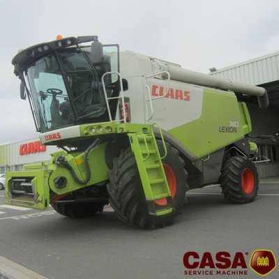 Moissonneuse batteuse Claas lexion 740 EMP radial - C13