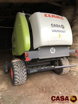Presse à balles rondes Claas variant 380