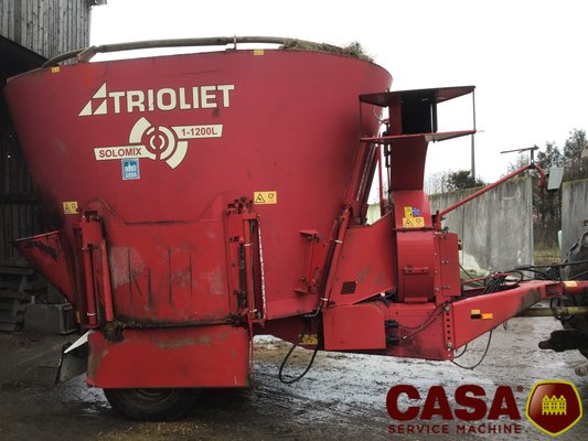 Désileuse pailleuse Triollet 1200 L ZKP