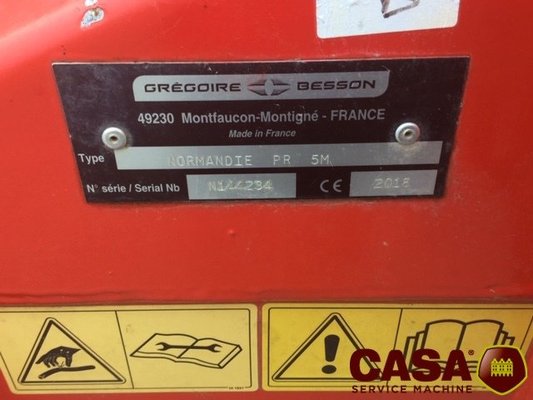 Déchaumeur à disques Gregoire Besson NORMANDIE PR 5 M