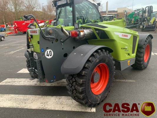 Chariot télescopique agricole Claas 736 Attelage Manitou