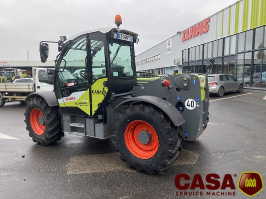 Chariot télescopique agricole Claas scorpion 736 varipower 40
