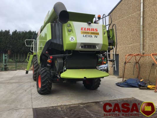Moissonneuse batteuse Claas Lexion 750 cemos - laser