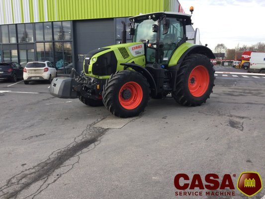 Tracteur agricole Claas Axion 800 CIS 