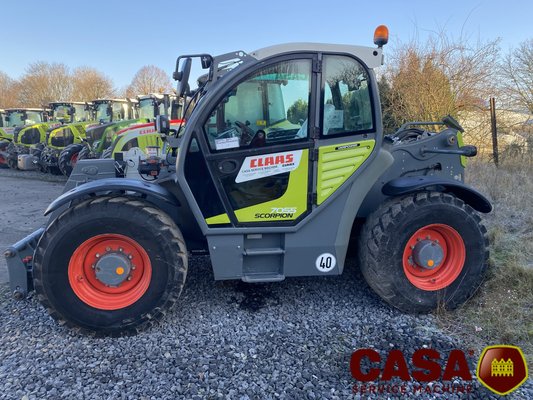 Chariot télescopique agricole Claas 7055