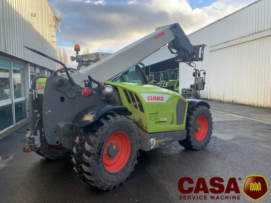 Chariot télescopique agricole Claas 7035