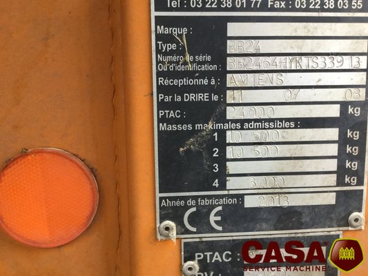 Benne agricole Dangreville B24B15